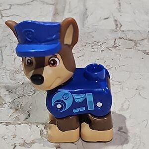 PAW Patrol Pup‎ Lego Duplo compatible Mega Bloks figure Chase